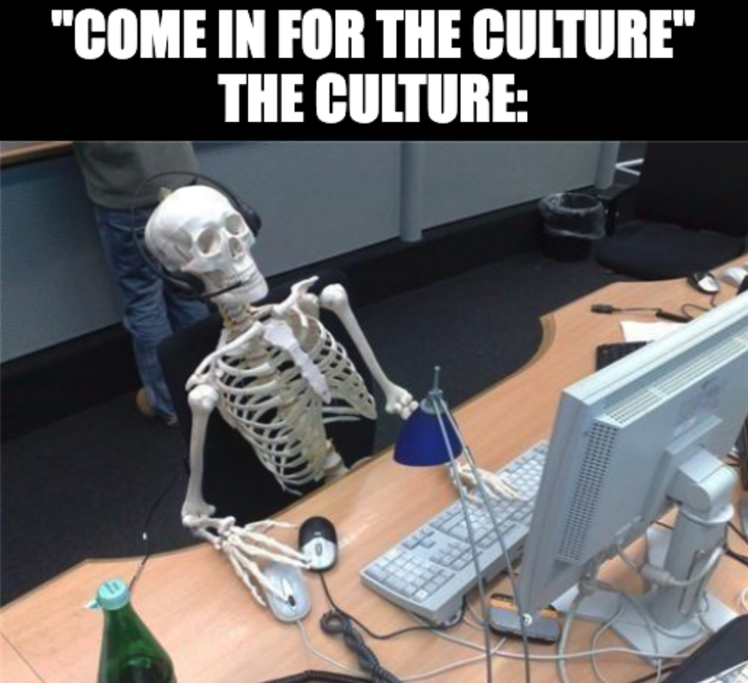 Toxic company culture