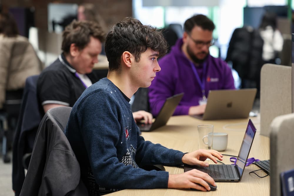 Atom bank team collaboration