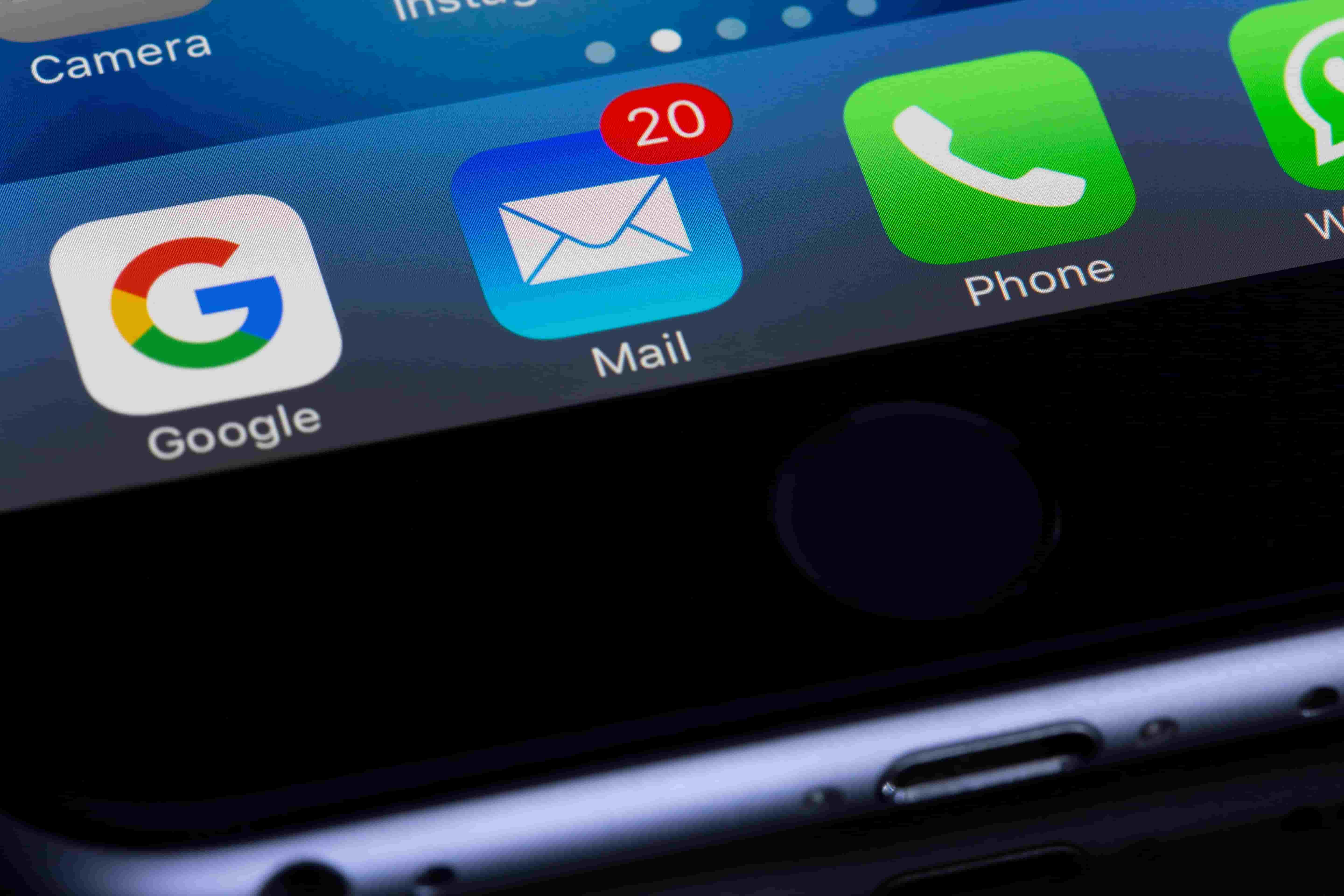 Receiving lots of emails
